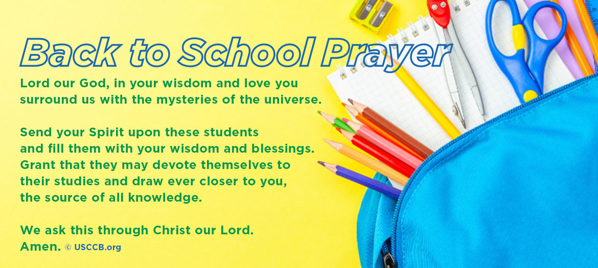 Back to School Prayer